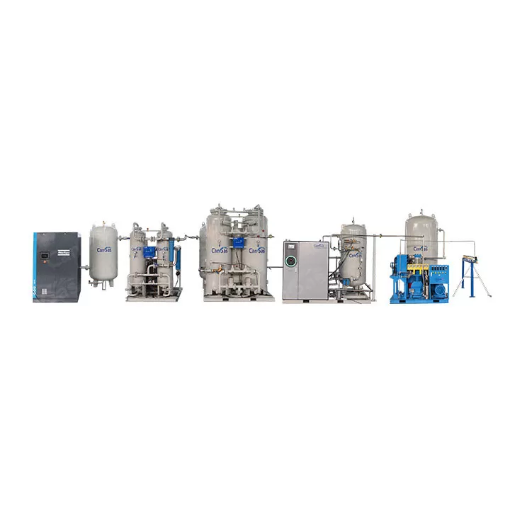 PSA Oxygen Generator With Cylinder Filling station