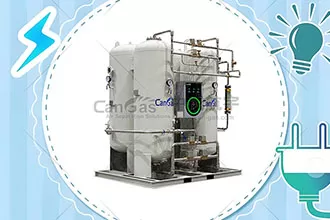 What is the power consumption index of oxygen generator?