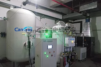 What are the requirements for infrastructure in the PSA medical oxygen room?